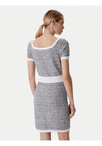 Guess Sukienka dzianinowa W6RK42 Z0361 Szary Regular Fit. Kolor: szary. Materiał: bawełna #4