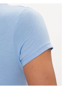 Tommy Jeans T-Shirt Essential DW0DW17839 Błękitny Slim Fit. Kolor: niebieski. Materiał: bawełna #3
