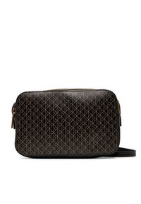 Calvin Klein Torebka Emblem Aop Elongated Camera Bag LV04F3268G Czarny. Kolor: czarny. Materiał: skórzane #2