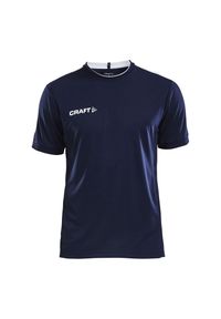 Koszulka treningowa męska Craft Progress Practise. Kolor: niebieski. Długość rękawa: krótki rękaw. Długość: krótkie. Sport: piłka nożna #1