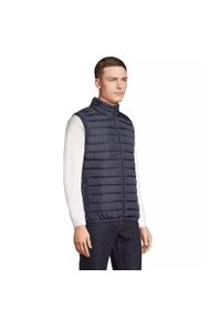 SOL'S - Kurtka puchowa bez rękawów Sol's Stream. Kolor: niebieski. Materiał: puch. Długość rękawa: bez rękawów. Sezon: zima #1