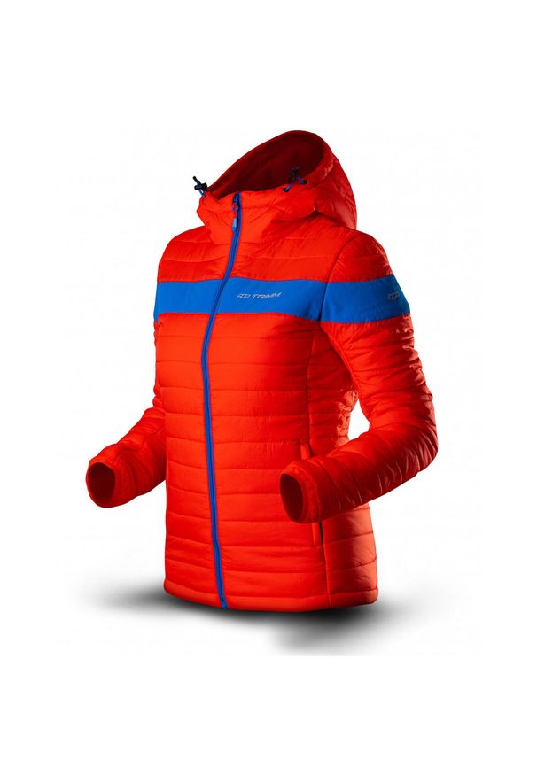 TRIMM - Kurtka Trimm CREDIT LADY. Typ kołnierza: kaptur. Kolor: niebieski, wielokolorowy, pomarańczowy. Sezon: zima. Sport: narciarstwo