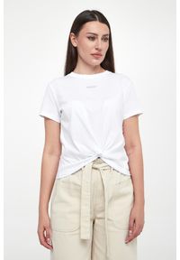 T-shirt damski DKNY SPORT. Styl: sportowy