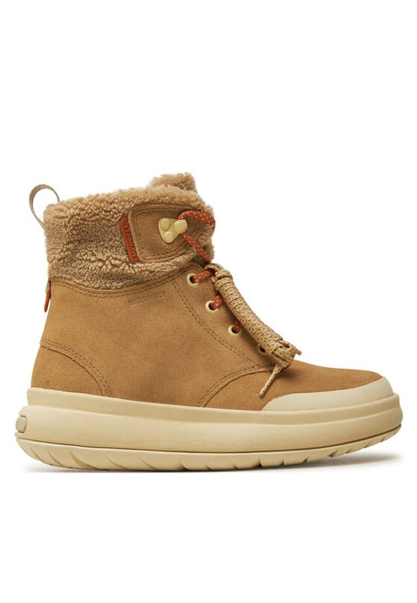 Merrell Śniegowce Marquette Thermo Lace Wp J007058 Brązowy. Kolor: brązowy. Materiał: zamsz, skóra