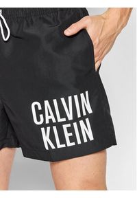 Calvin Klein Swimwear Szorty kąpielowe Medium KM0KM00739 Czarny Regular Fit. Kolor: czarny. Materiał: syntetyk #3