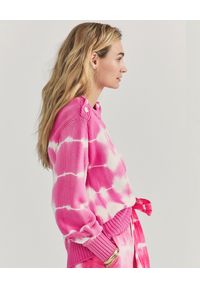 LOVE SHACK FANCY - Różowy sweter Gallatin. Kolor: biały #2