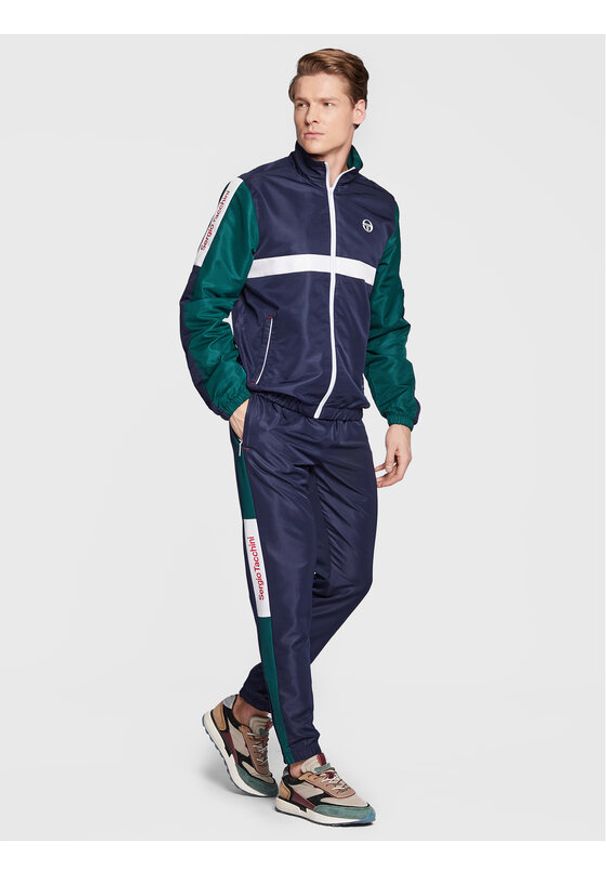 SERGIO TACCHINI - Dres Sergio Tacchini. Kolor: niebieski. Materiał: dresówka