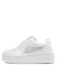 Kappa Sneakersy 243001GC Biały. Kolor: biały. Materiał: skóra #7