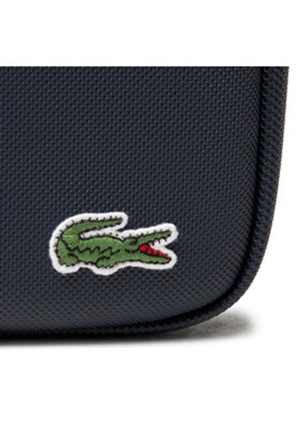 Lacoste Saszetka M Flat Crossover Bag NH3308LV Niebieski. Kolor: niebieski. Materiał: materiał