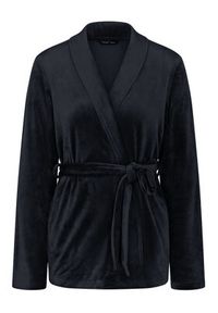 Triumph Koszulka piżamowa Sensual Velour 10225078 Czarny Relaxed Fit. Kolor: czarny. Materiał: syntetyk #3