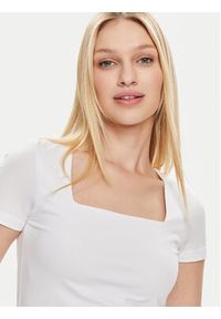 Noisy may - Noisy May T-Shirt Mik 27029540 Biały Slim Fit. Kolor: biały. Materiał: bawełna #3