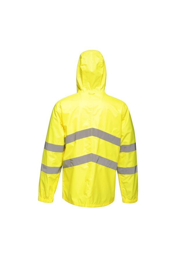 Regatta - Kurtka Odblaskowa Unisex Dla Dorosłych HiVis Łatwe Pakowanie. Kolor: żółty. Sport: turystyka piesza