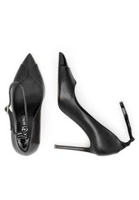 Eva Minge Szpilki OLIVIA-V-375-121-1 Czarny. Kolor: czarny. Materiał: skóra. Obcas: na szpilce #6