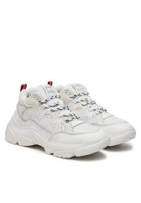 Tommy Jeans Sneakersy Tjw Hybrid Runner EN0EN02619 Biały. Kolor: biały. Materiał: skóra #5