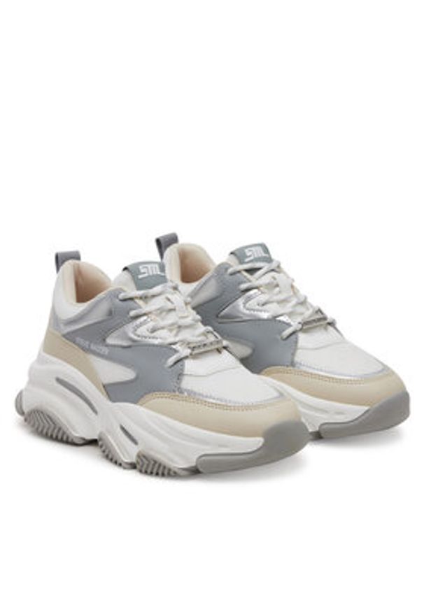 Steve Madden Sneakersy Progressive SM19000096 Szary. Kolor: szary. Materiał: materiał