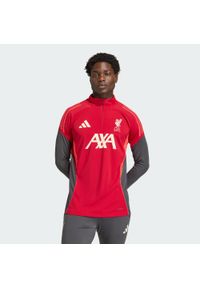 Adidas - Koszulka Liverpool FC Tiro 25 Competition Training. Kolor: czerwony. Materiał: dresówka. Sport: piłka nożna #1