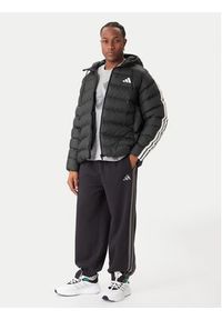 Adidas - adidas Kurtka zimowa Essentials Climawarm 3-Stripes JM8355 Czarny Regular Fit. Kolor: czarny. Materiał: syntetyk. Sezon: zima #2