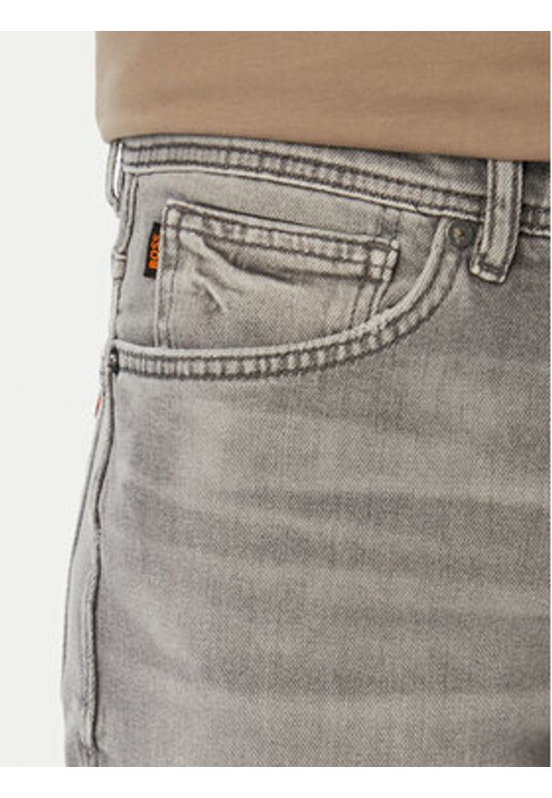 BOSS Jeansy Re Maine Bo 50559911 Szary ciemny Regular Fit. Kolor: szary