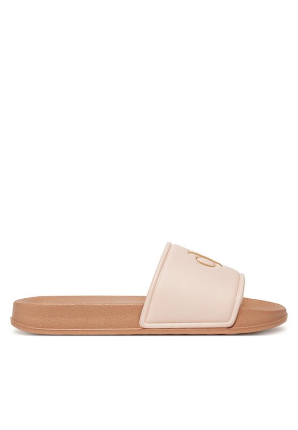 Calvin Klein Jeans Klapki V3A0-82066-1172 Różowy. Kolor: różowy. Materiał: skóra