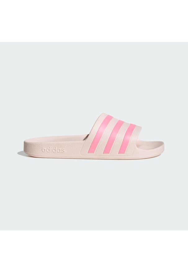 Adidas - Klapki adilette Aqua. Kolor: różowy, wielokolorowy, beżowy. Styl: sportowy