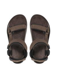Teva Sandały M Terra Fi 5 Universal Leather 1099442 Brązowy. Kolor: brązowy. Materiał: skóra, nubuk #8