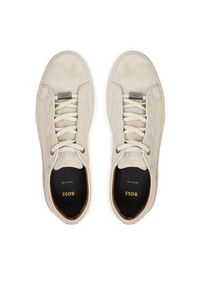 BOSS Sneakersy Garytenn 50534292 Beżowy. Kolor: beżowy. Materiał: nubuk, skóra #6
