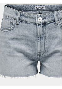 only - ONLY Szorty jeansowe Jaci 15314427 Szary Loose Fit. Kolor: szary. Materiał: bawełna #6