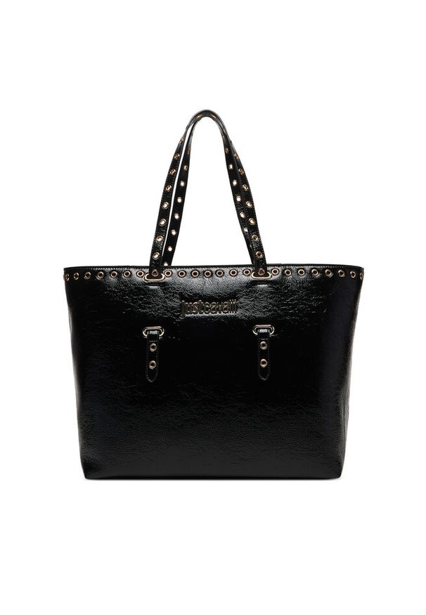 Torebka Just Cavalli. Kolor: czarny