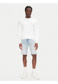 Tommy Jeans Szorty jeansowe Ronnie DM0DM21300 Niebieski Regular Fit. Kolor: niebieski. Materiał: bawełna