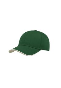 ATLANTIS - Czapka Z Daszkiem Zoom Piping Sandwich Sports 6 Panel Contrast. Kolor: zielony