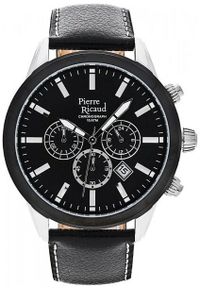 Zegarek męski Pierre Ricaud P97010.Y214CH czarny. Kolor: czarny #1