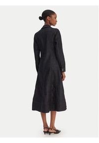 TOMMY HILFIGER - Tommy Hilfiger Sukienka jeansowa WW0WW48520 Granatowy Regular Fit. Kolor: niebieski. Materiał: bawełna #3