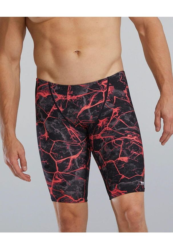 Spodenki treningowe do kolan TYR Synapse 610 - jammery XS (UK30). Kolor: czerwony. Długość: do kolan