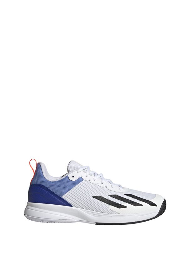 Buty do tenisa męskie Adidas Courtflash Speed. Kolor: wielokolorowy, biały, czarny. Materiał: materiał. Sport: tenis