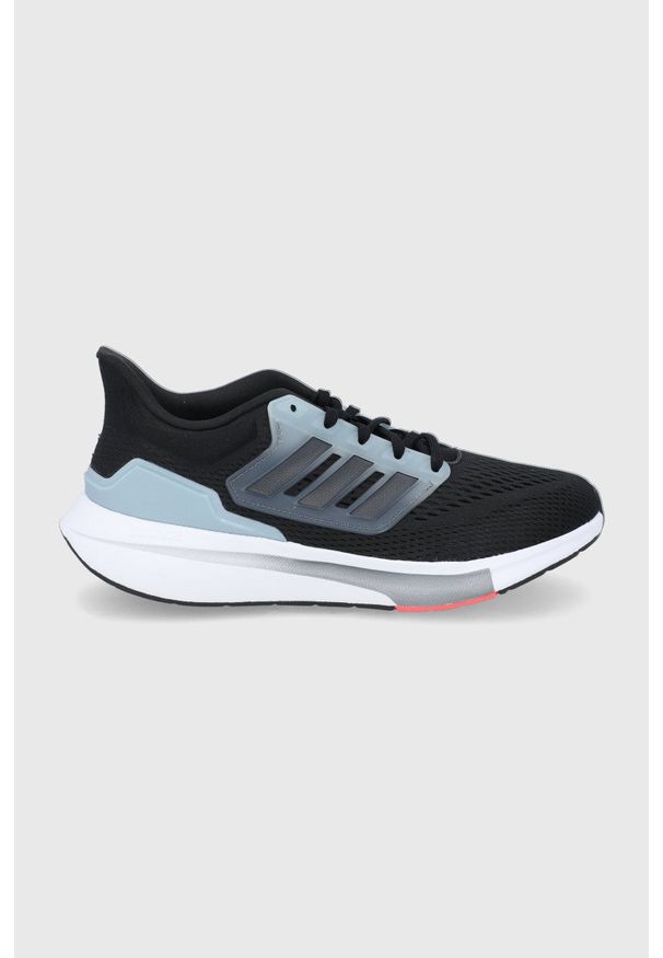 Adidas - adidas buty do biegania Eq21 Run kolor czarny. Zapięcie: sznurówki. Kolor: czarny. Materiał: materiał, guma. Szerokość cholewki: normalna. Sport: bieganie