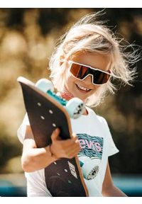 Okulary przeciwsłoneczne JULBO FURY S dla dzieci 8-10 lat kat.3. Kolor: biały, różowy, wielokolorowy