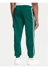 Guess Spodnie dresowe Z5BB19 K2042 Zielony Regular Fit. Kolor: zielony. Materiał: syntetyk