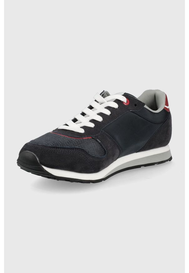 U.S. Polo Assn. buty kolor granatowy. Zapięcie: sznurówki. Kolor: niebieski. Materiał: guma