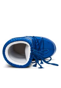 Śniegowce damskie niebieskie Moon Boot Nylon Electric Blue. Kolor: niebieski. Materiał: nylon. Sezon: lato, zima #5