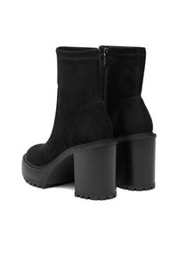 Nine West Botki CEO-MAJ-01 Czarny. Kolor: czarny. Materiał: materiał #4