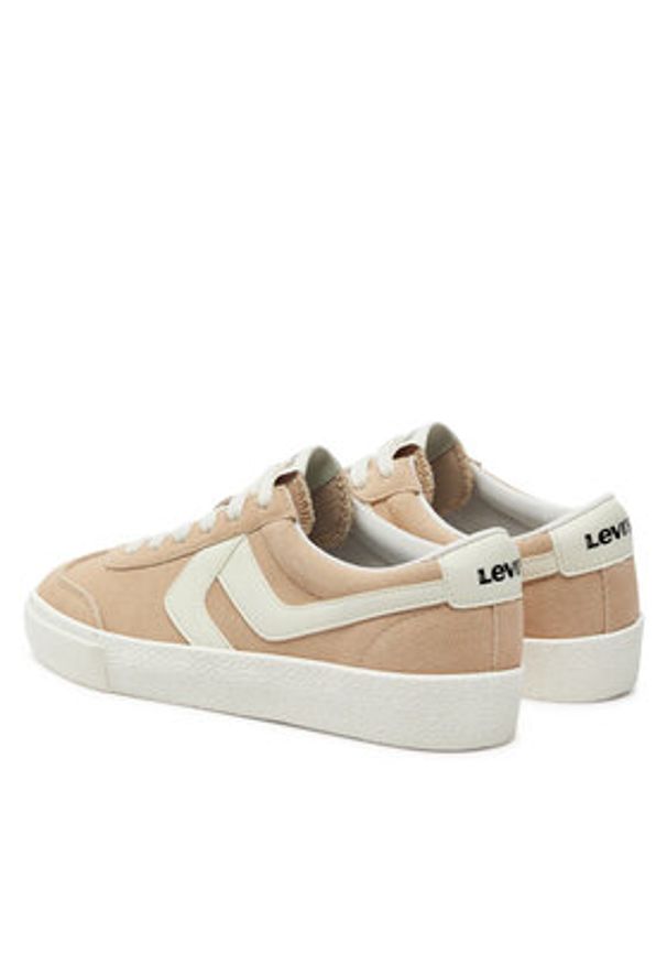 Levi's® Sneakersy 235665-1619 Beżowy. Kolor: beżowy. Materiał: skóra
