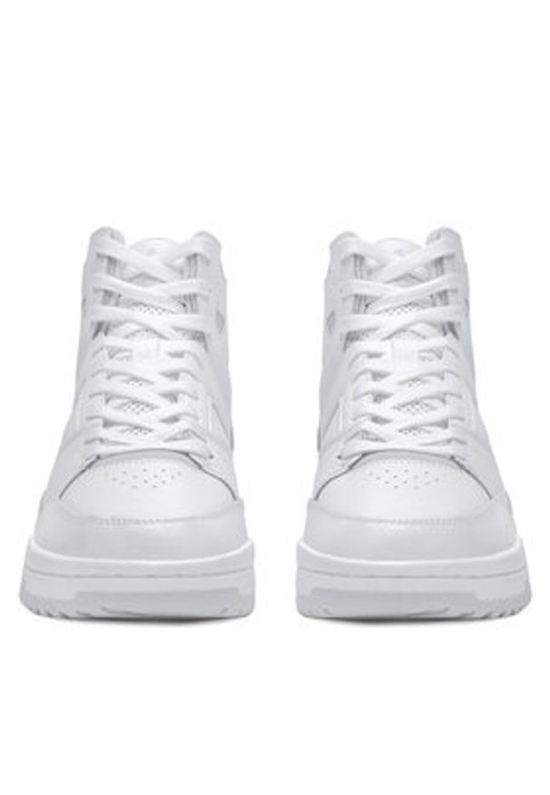 Shaq Sneakersy BREAKER MID AQ95013M-WS Biały. Kolor: biały. Materiał: skóra