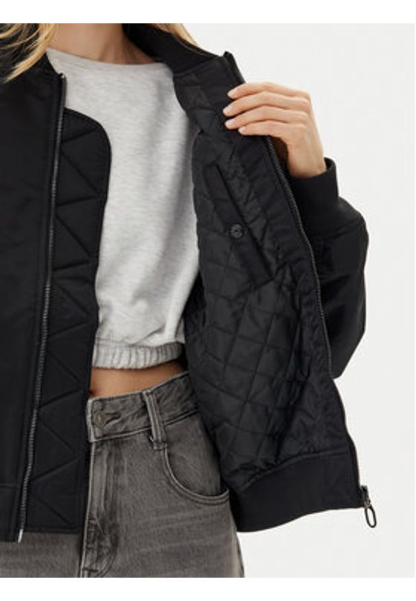 G-Star RAW - G-Star Raw Kurtka bomber Macro D25989-C143 Czarny Oversize. Kolor: czarny. Materiał: syntetyk