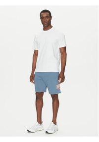 Jack & Jones - Jack&Jones Szorty sportowe Kane Detroit 12268773 Niebieski Relaxed Fit. Kolor: niebieski. Materiał: bawełna. Styl: sportowy