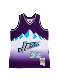 Mitchell & Ness - Koszulka Nba Utah Jazz Karl Malone. Kolor: fioletowy. Sport: koszykówka #1