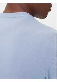 BOSS Sweter Kanovano_S 50527583 Błękitny Regular Fit. Kolor: niebieski. Materiał: bawełna #5
