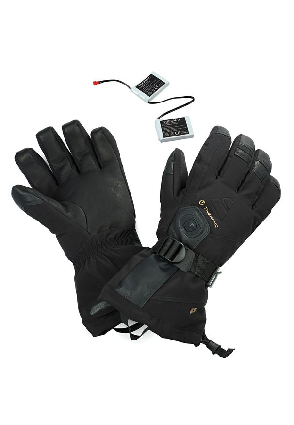 Rękawice podgrzewane męskie Therm-ic Ultra Heat Boost. Kolor: czarny. Sezon: zima. Sport: narciarstwo