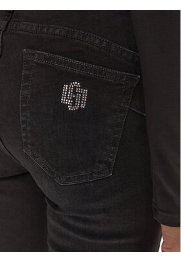 Liu Jo Jeansy UF4013 D4614 Czarny Slim Fit. Kolor: czarny
