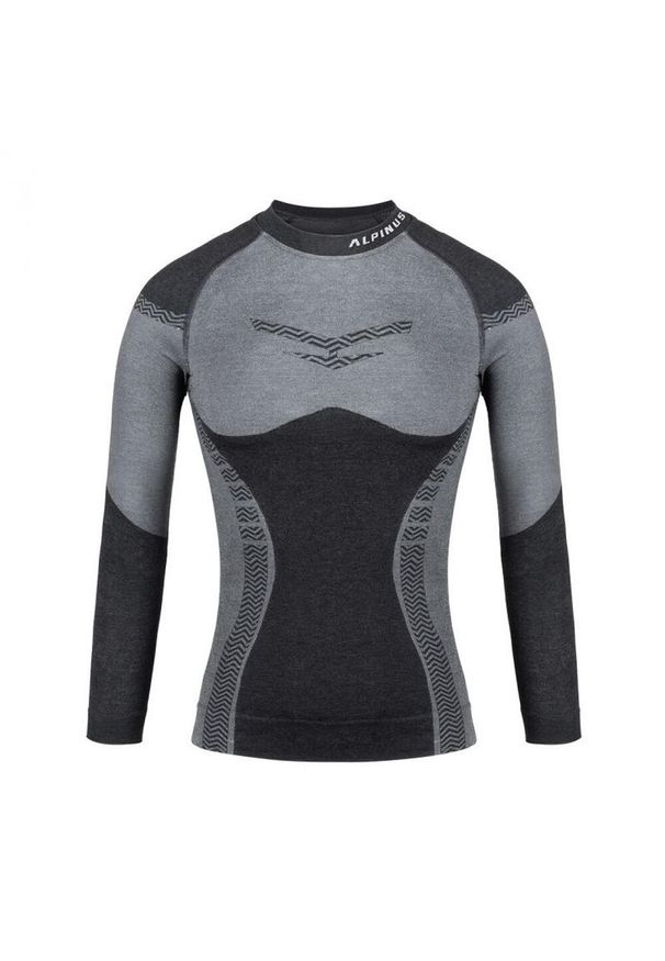 Alpinus - Koszulka Termoaktywna Pro Miyabi Dla Pań I Panów. Kolor: szary. Styl: sportowy. Sport: turystyka piesza