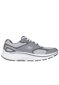 skechers - Buty męskie Skechers GOrun Consistent 2.0 220866GRY - szare. Okazja: na co dzień. Zapięcie: sznurówki. Kolor: szary. Materiał: materiał, syntetyk, guma, skóra. Szerokość cholewki: normalna. Wzór: gładki. Model: Skechers Sport #1